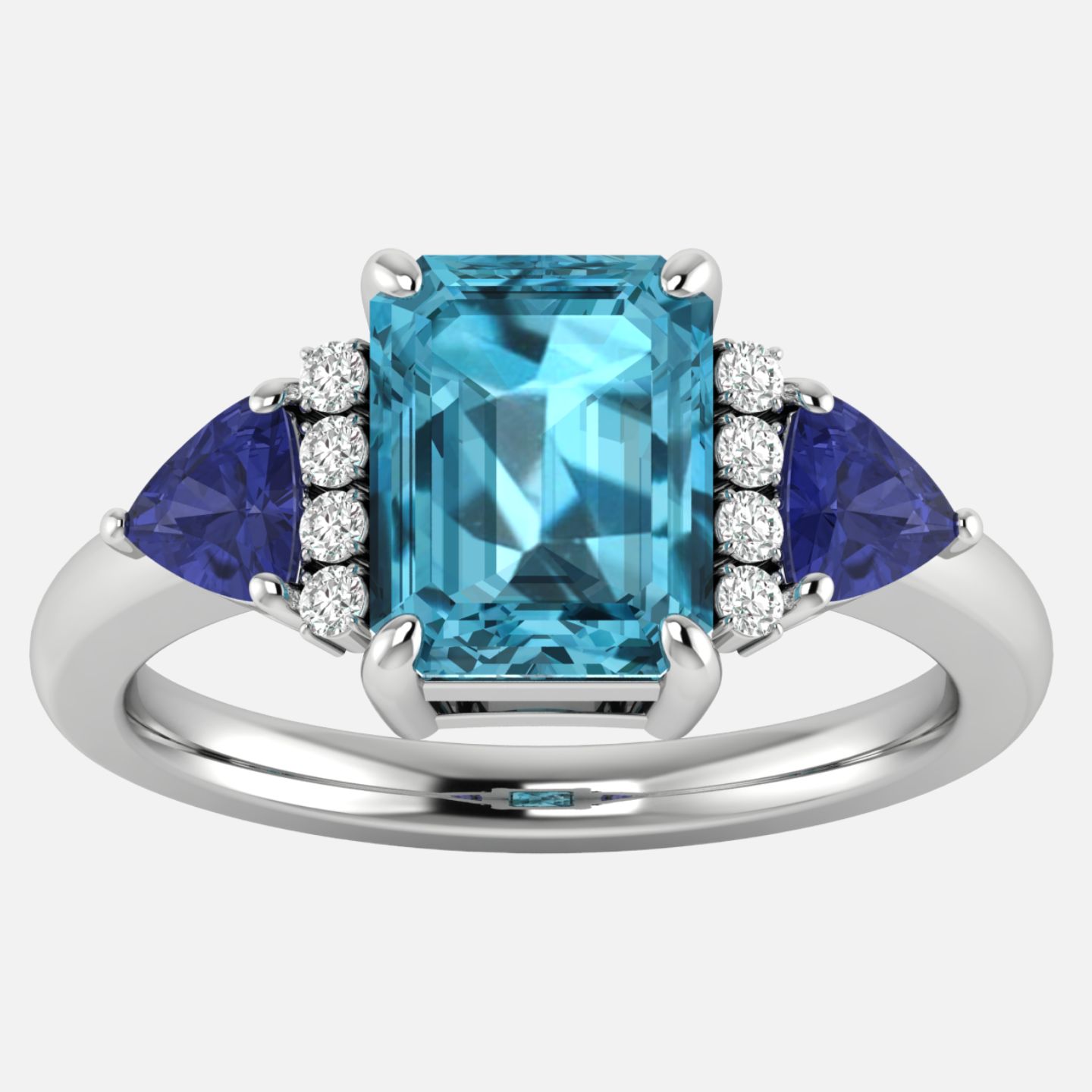 Gemstone Engagement Rings